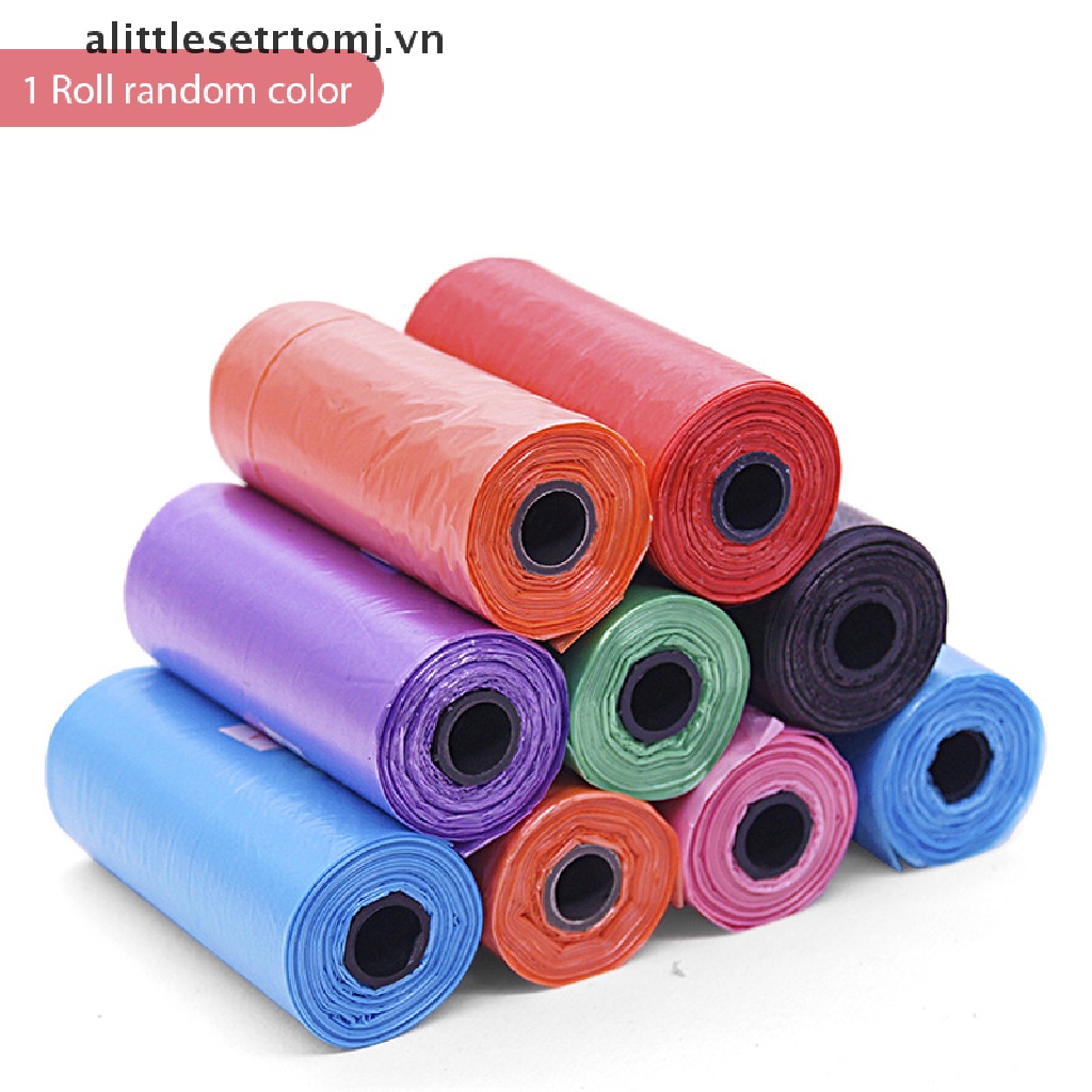 Bộ 15 Túi Đựng Dụng Cụ Dọn Dẹp Chó Mèo Tiện Dụng