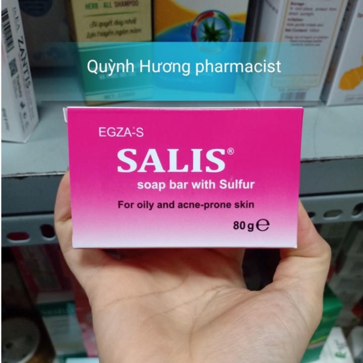 Xà phòng SALIS 80g giúp làm sạch cơ thể