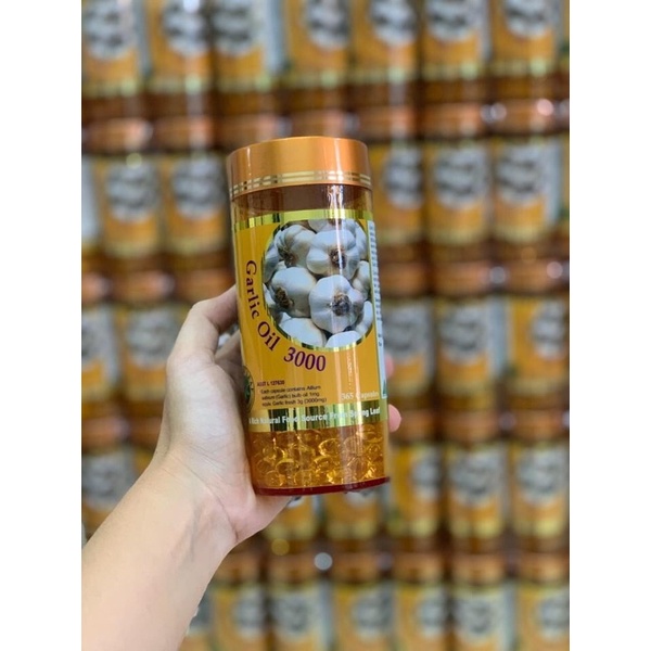 Tinh Dầu Tỏi Tươi Garlic Oil 3000 Spring Leaf 365v #ÚC
