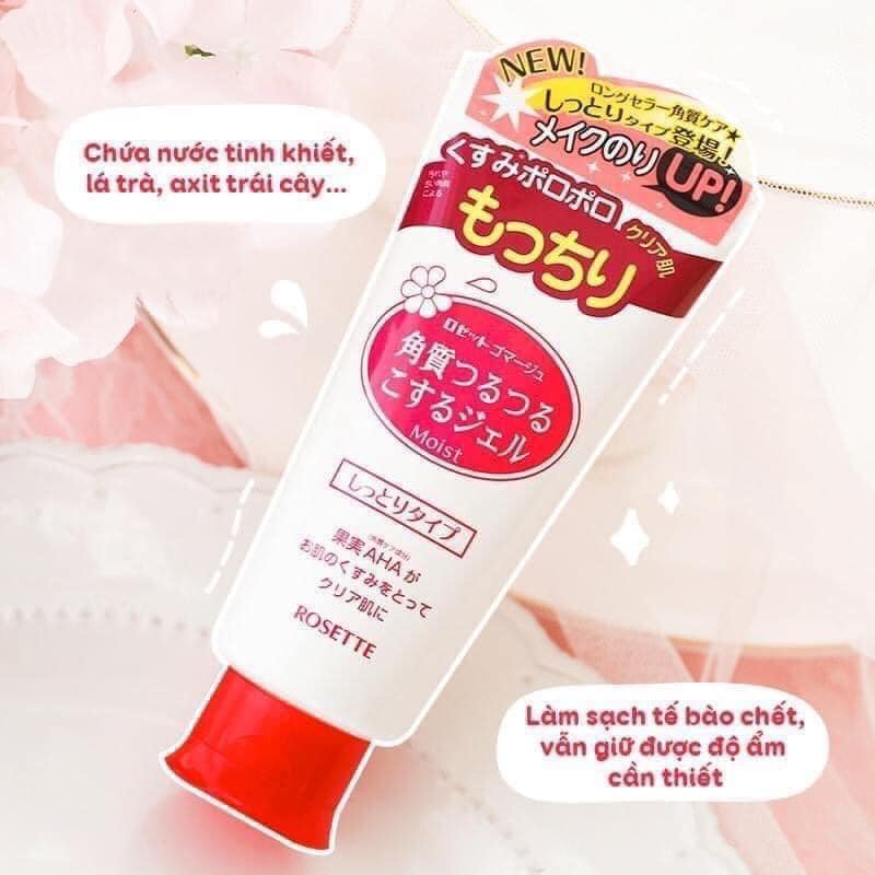 Tẩy tế bào chết da mặt ROSETTE - HAKIHA STORE