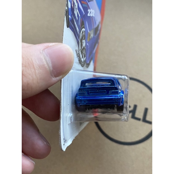 Xe mô hình Hot Wheels BMW E36 M3 Race, màu xanh hiếm hotwheels Basic