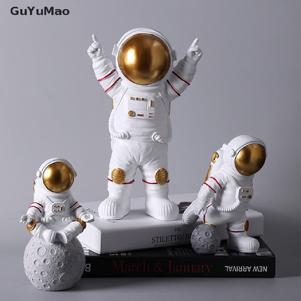 Mô Hình Phi Hành Gia Bằng Nhựa Resin Phong Cách Bắc Âu Hiện Đại Dành Cho Trang Trí Nhà Cửa