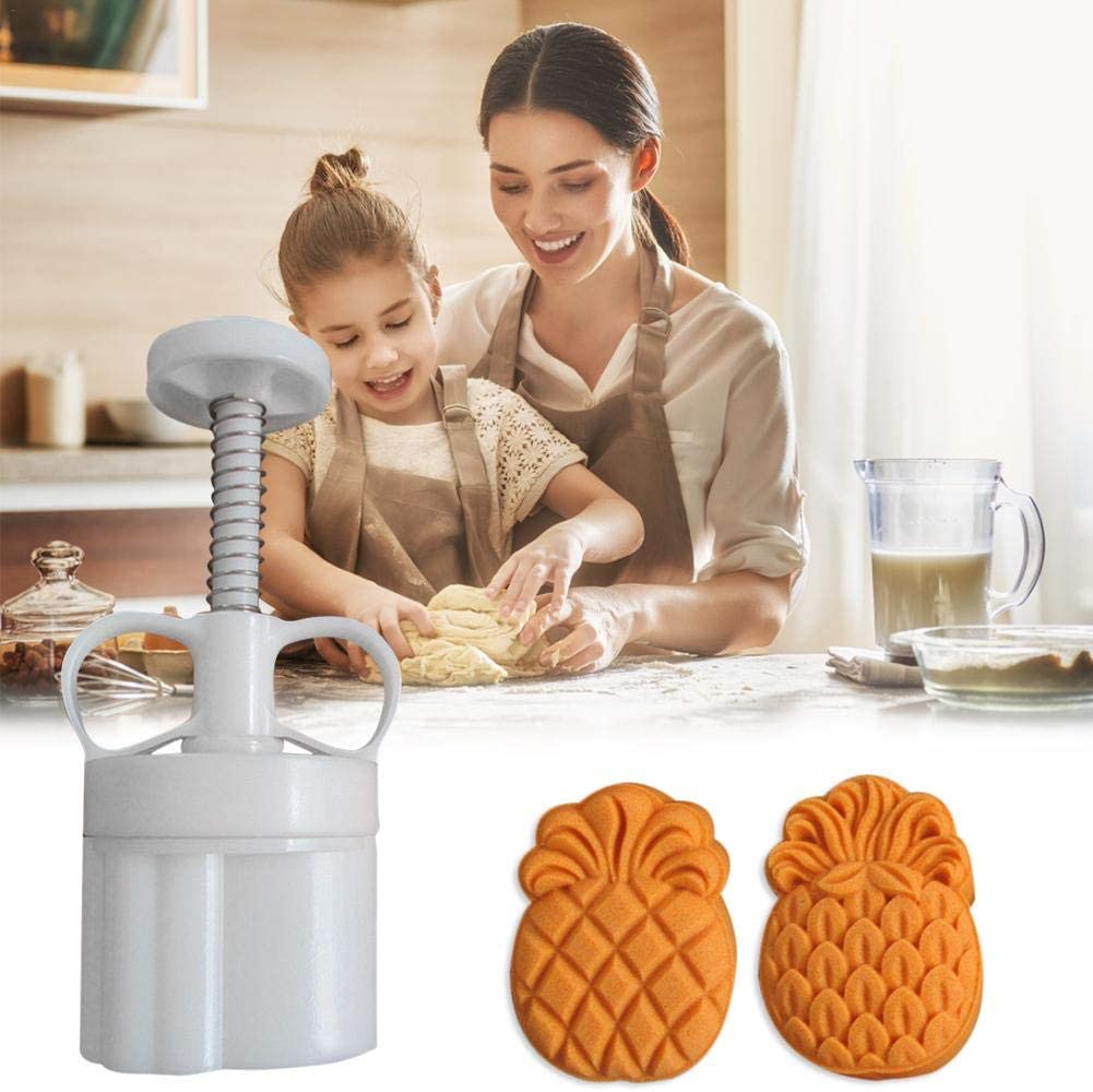 Khuôn làm bánh trung thu ANAEAT dạng nhấn thiết kế kiểu quả dứa tiện lợi cho nhà bếp