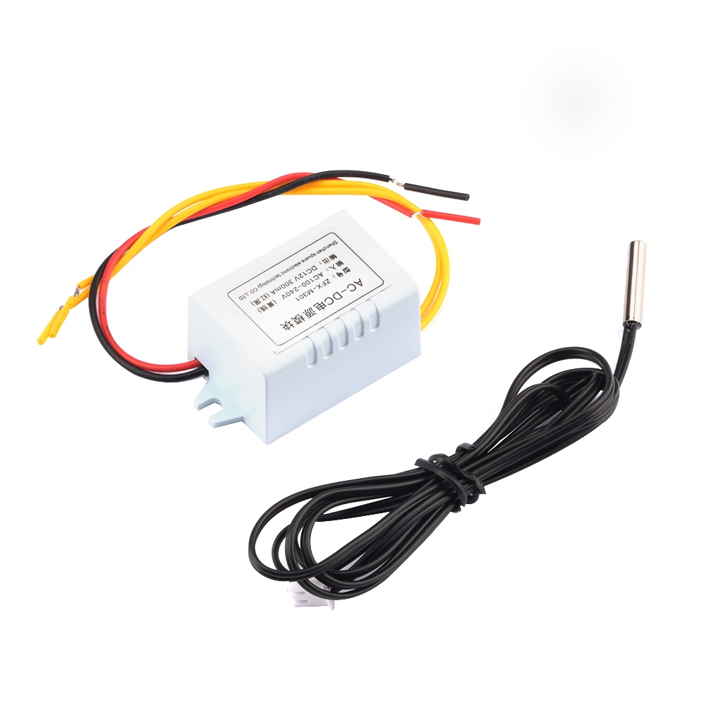 Bộ điều khiển nhiệt độ kĩ thuật số DIYMORE W1308 12V / AC110-220V