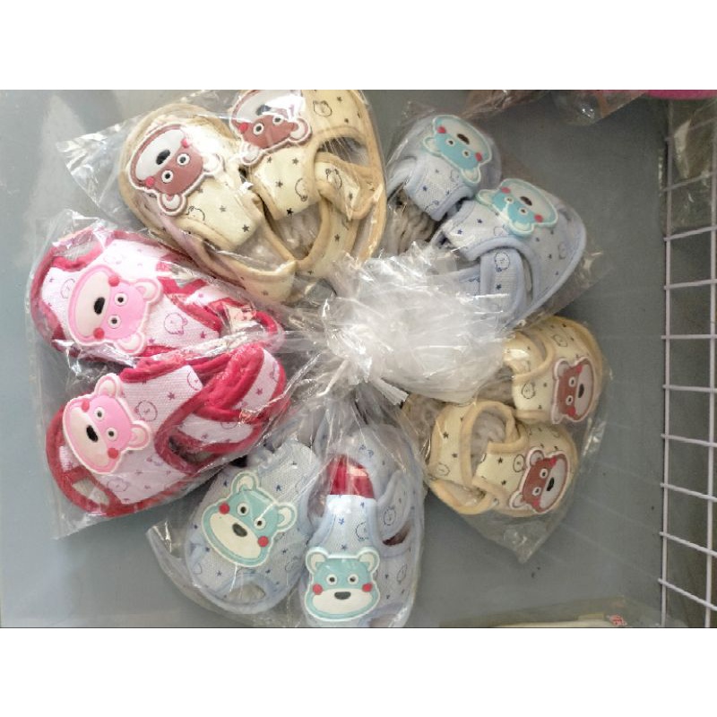 Giày tập đi đế vải chống trượt cho bé từ 5_12 tháng