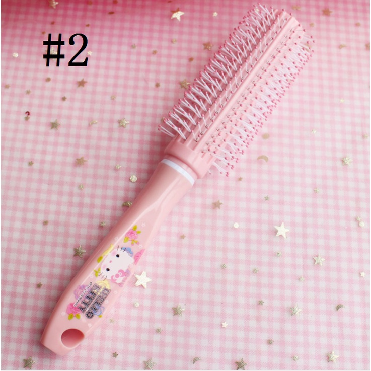 [Hàng mới về] Lược chải tóc mát xa da đầu in hình hello kitty