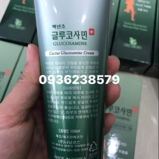 DÂU LẠNH XOA BOP XƯƠNG KHỚP GLUCOSAMIN