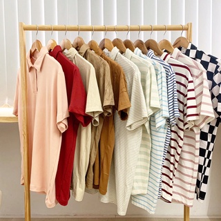 Áo thun cổ bẻ nam nữ - Cotton Classic Polo