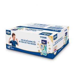 Thùng 48 hộp sữa bột pha sẵn Friso 180ml