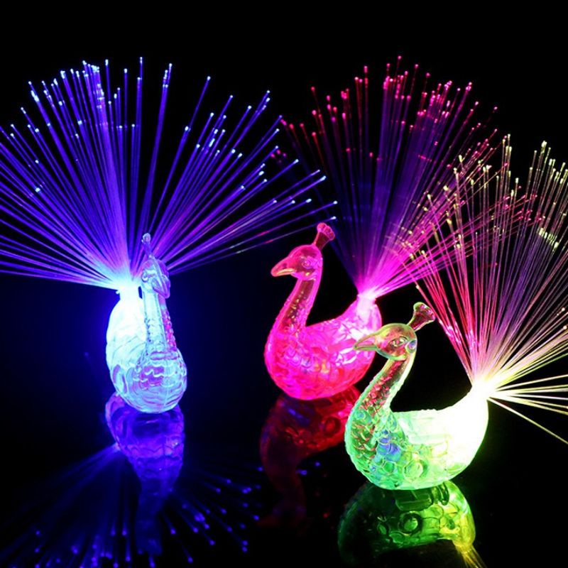 Đèn Led sợi dạ quang nhiều màu làm đồ chơi cho bé và trang trí phòng ngủ