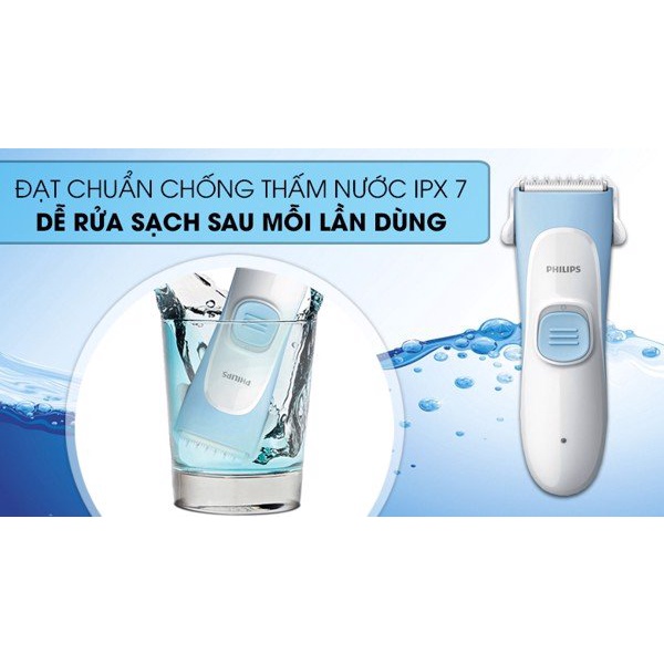 (BH24 tháng Toàn Quốc)Tông đơ cắt tóc cho bé Philips HC1055