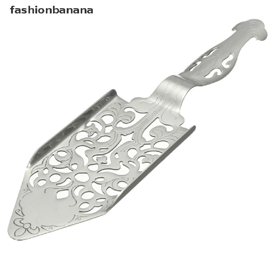 Muỗng Absinthe bằng thép không gỉ dùng cho uống cocktail quán bar