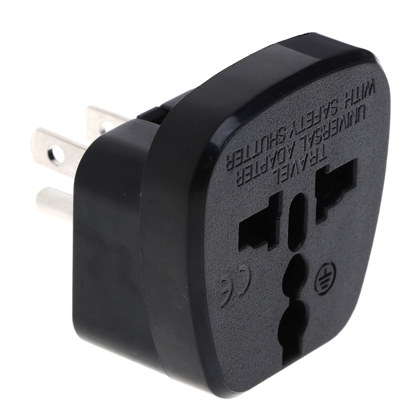 XBVN Universal EU UK AU to US USA Canada AC travel power plug adapter converter