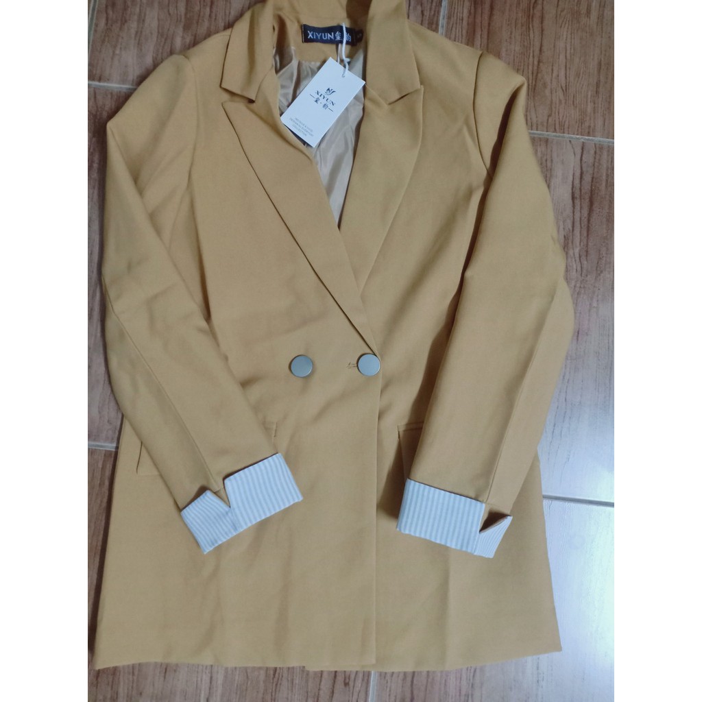 Sẵn Be ( Hàng Đẹp)Ảnh thật 5 hình cuối-HC389.Áo blazer mùa thu phong cách kiểu Anh