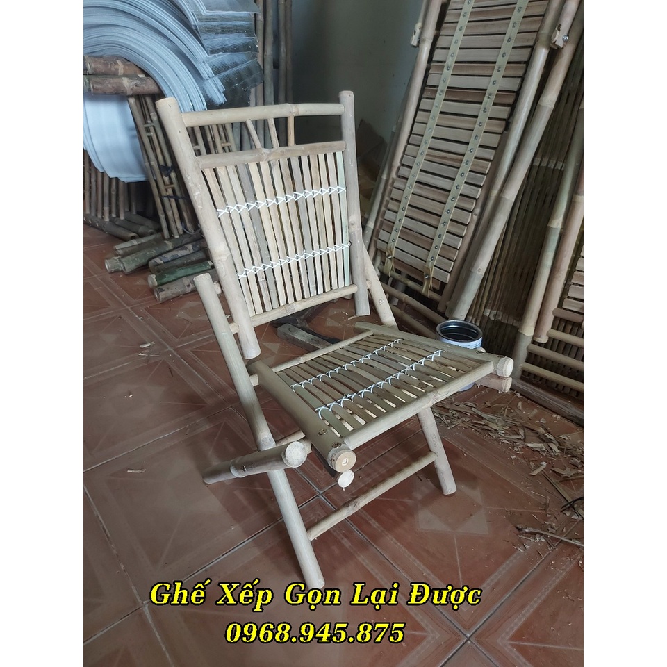 Ghế Xếp Tre Loại Trung