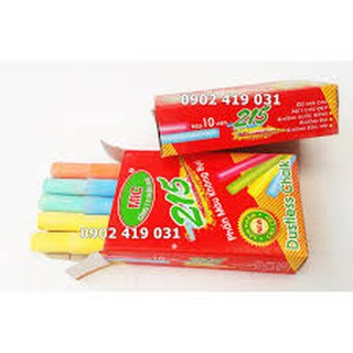 Hộp đựng  phấn trắng  kèm đồ lau bảng viết bảng học sinh (vpp Tritin)