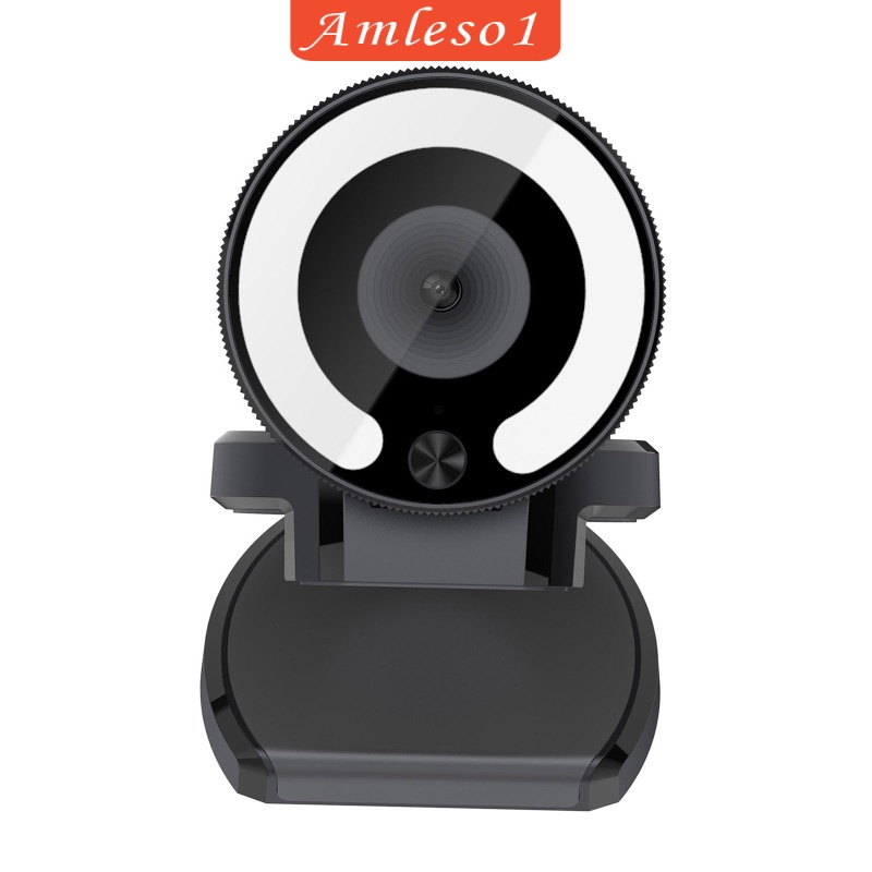 Webcam Amleso1 1080p Có Đèn Led Cho Laptop / Máy Tính Để Bàn | BigBuy360 - bigbuy360.vn