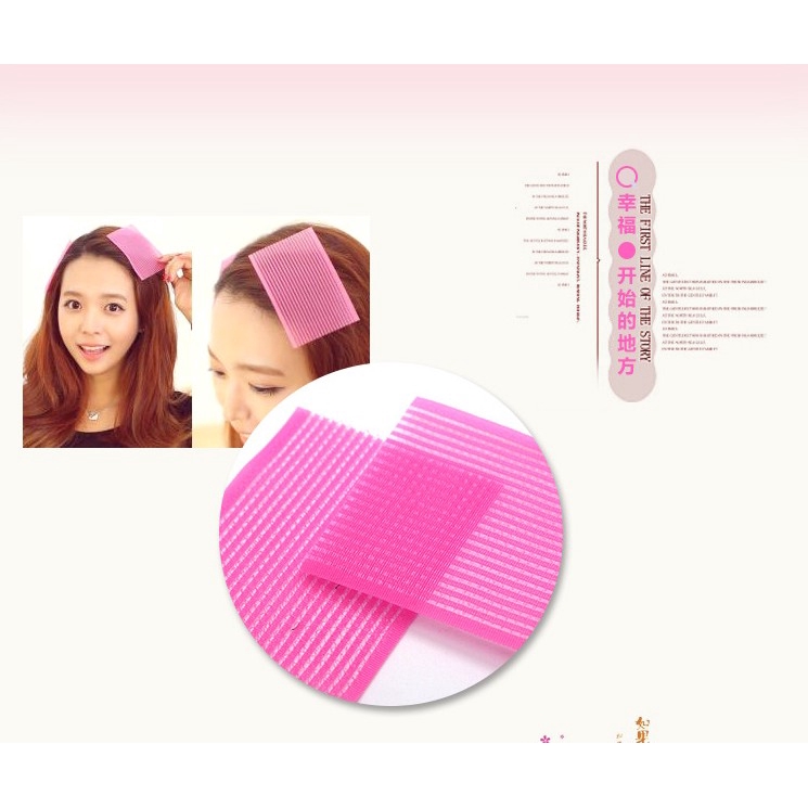 Set 6 miếng dán tóc cố định tạo kiểu chống rối cho nữ