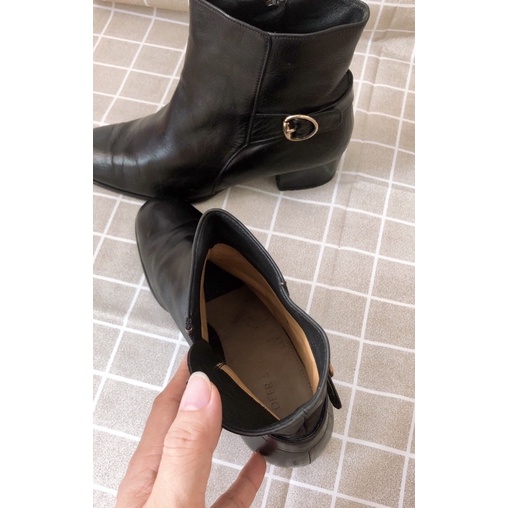 Giày bốt si hiệu, da thật 💯%