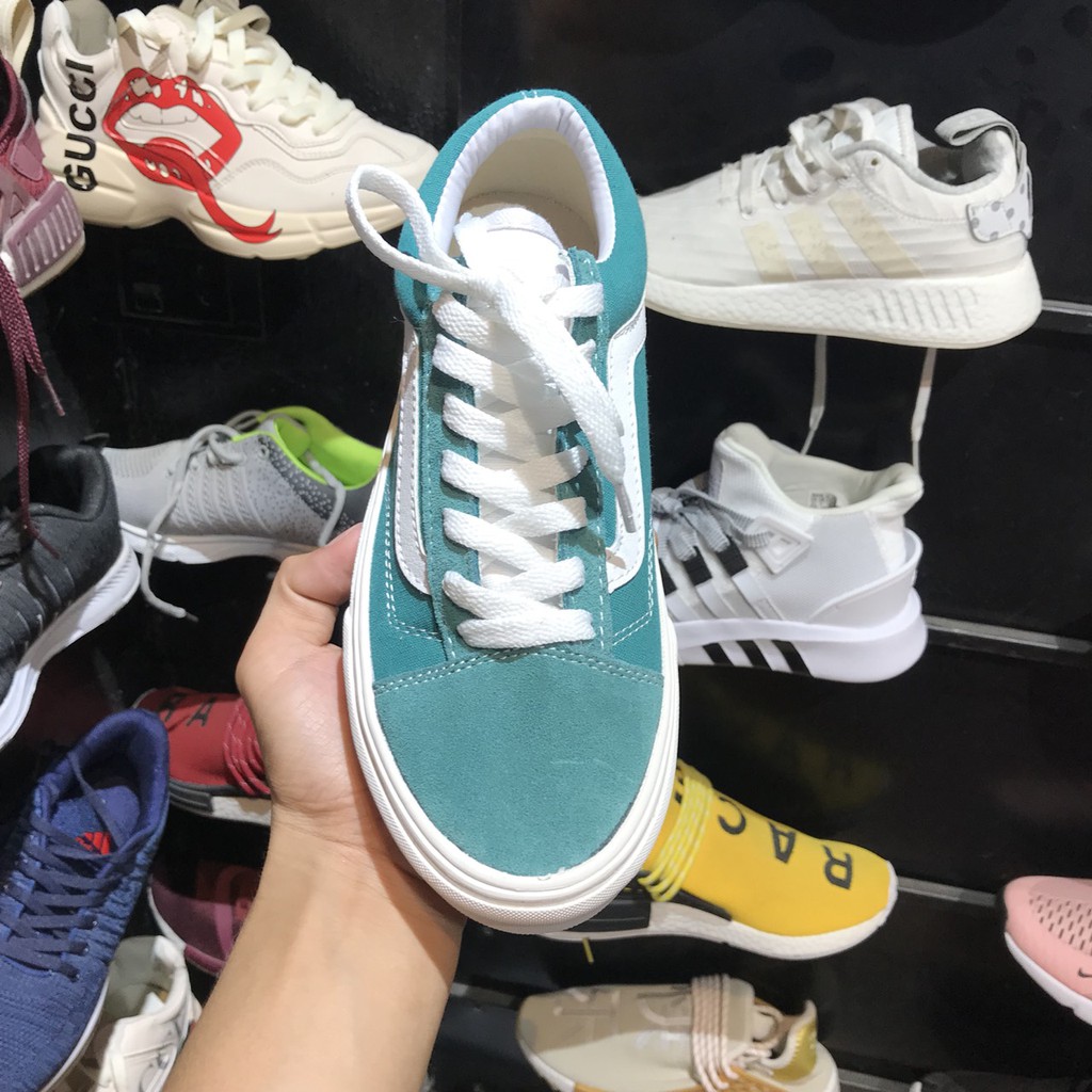 [Full Box] Giày Vans Old Skool Màu Xanh Lá Đậm