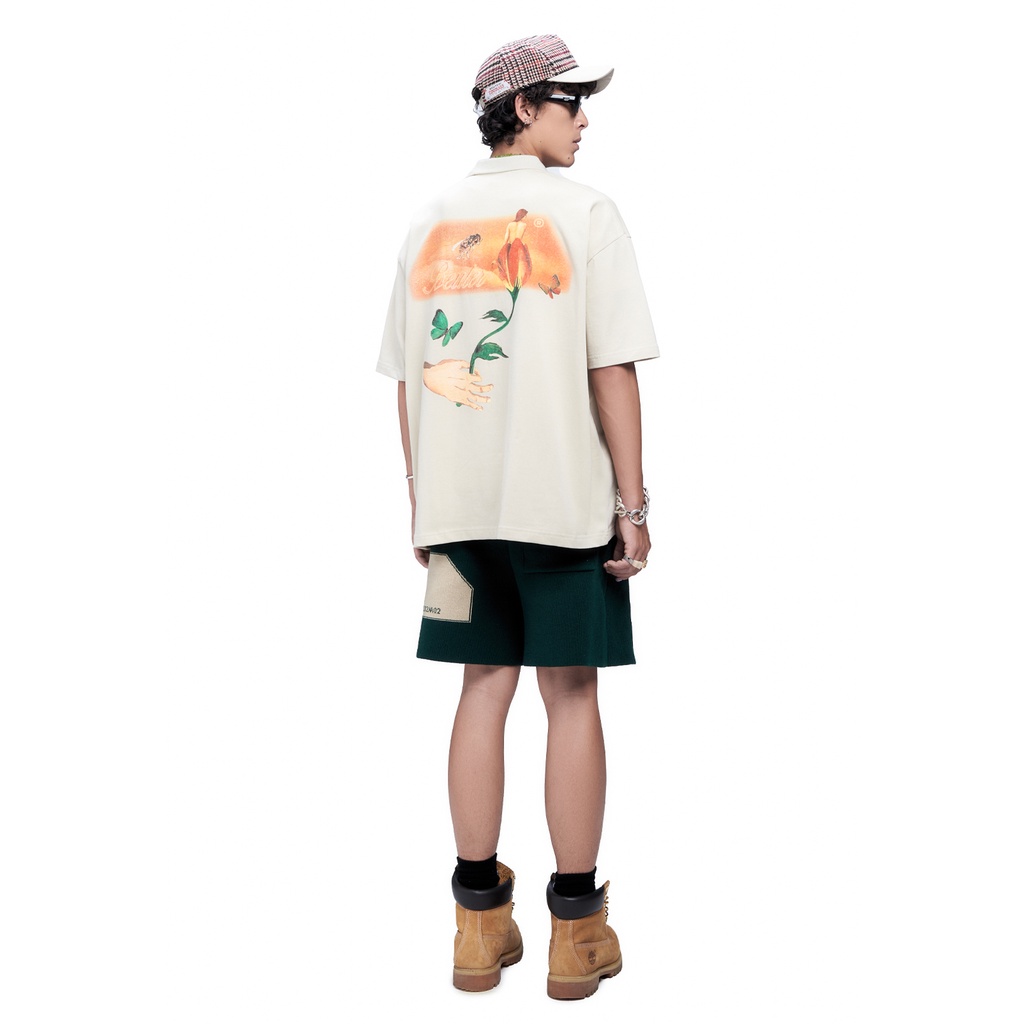 Quần Len Ngắn Beuter Label Knit Short - Forest