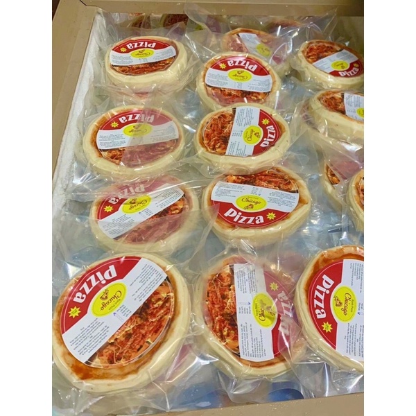 Bánh pizza nhồi chicago size 16cm thơm ngon