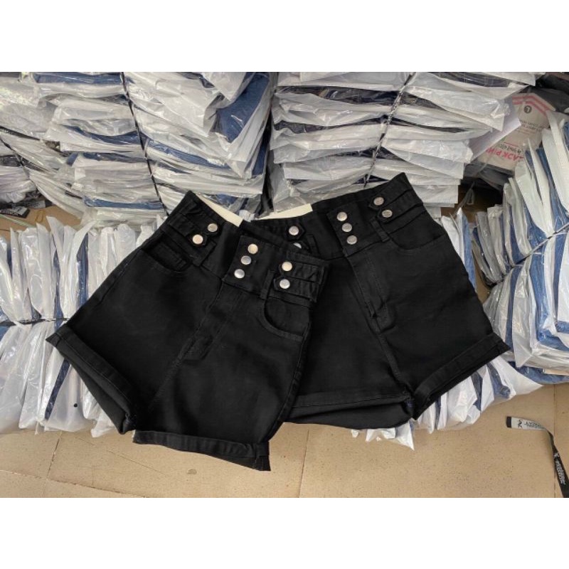 Quần sọt kaki lưng cao 7 nút xịn xò