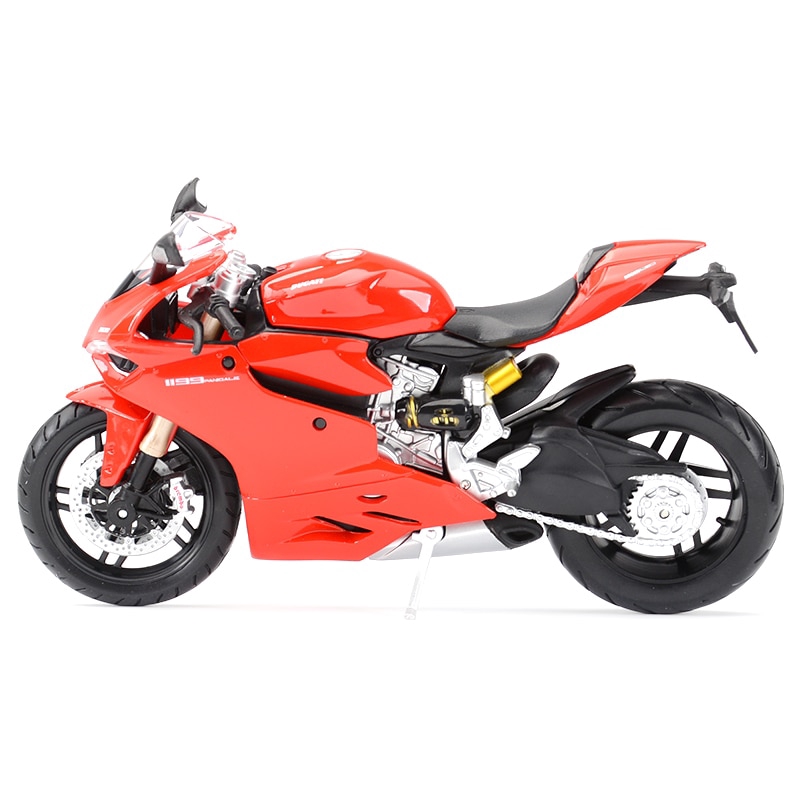 Maisto 1:12 Ducati 1199 Panigale Die Cast Đồ chơi mô hình tĩnh mô tô sưu tầm