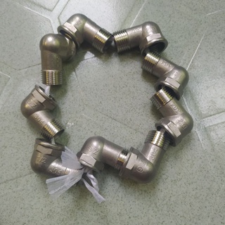 Nối co ren 21 inox , co điếu ren 21 - inox