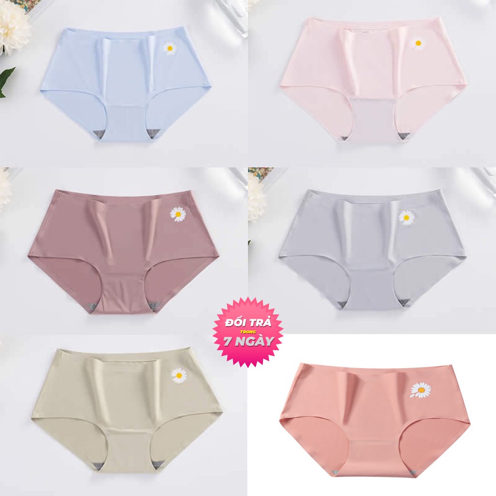 [Combo 5] Quần Lót Nữ QL05 Quần Lót Su Họa Tiết Hoa Cúc Chất Lanh Siêu Thoáng Mát Loại Đẹp (HÌNH THẬT) 05 Cái | BigBuy360 - bigbuy360.vn