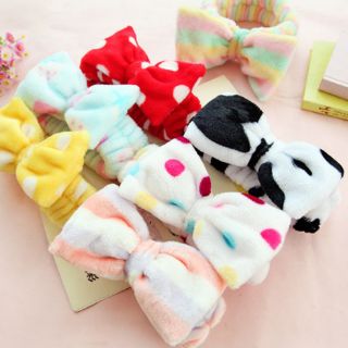 Nơ cài đầu chấm bi