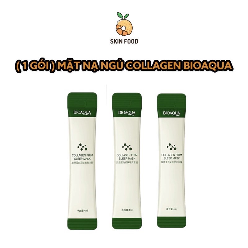 ( 1 GÓI ) MẶT NẠ NGỦ COLLAGEN BIOAQUA