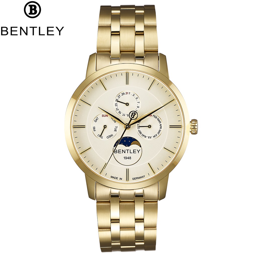 Đồng hồ nam dây kim loại Bentley BL1806 BL1806-20 BL1806-20MKWI