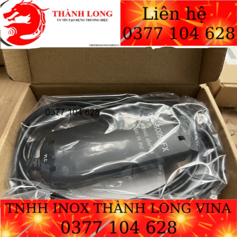 CÁP NẠP PLC MITSUBISHI USB-SC09 / CÁP LẬP TRÌNH USB-SC09 CHO PLC MITSUBISHI FX SERIES