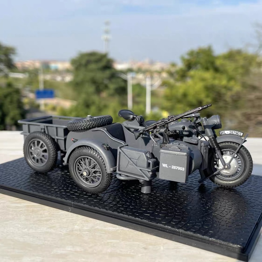 Mô Hình Xe Mô Tô BMW R75 SS18 Tỉ Lệ 1:24 Bằng Hợp Kim Cao Cấp