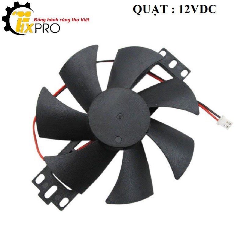 Quạt bếp từ 12VDC loại to