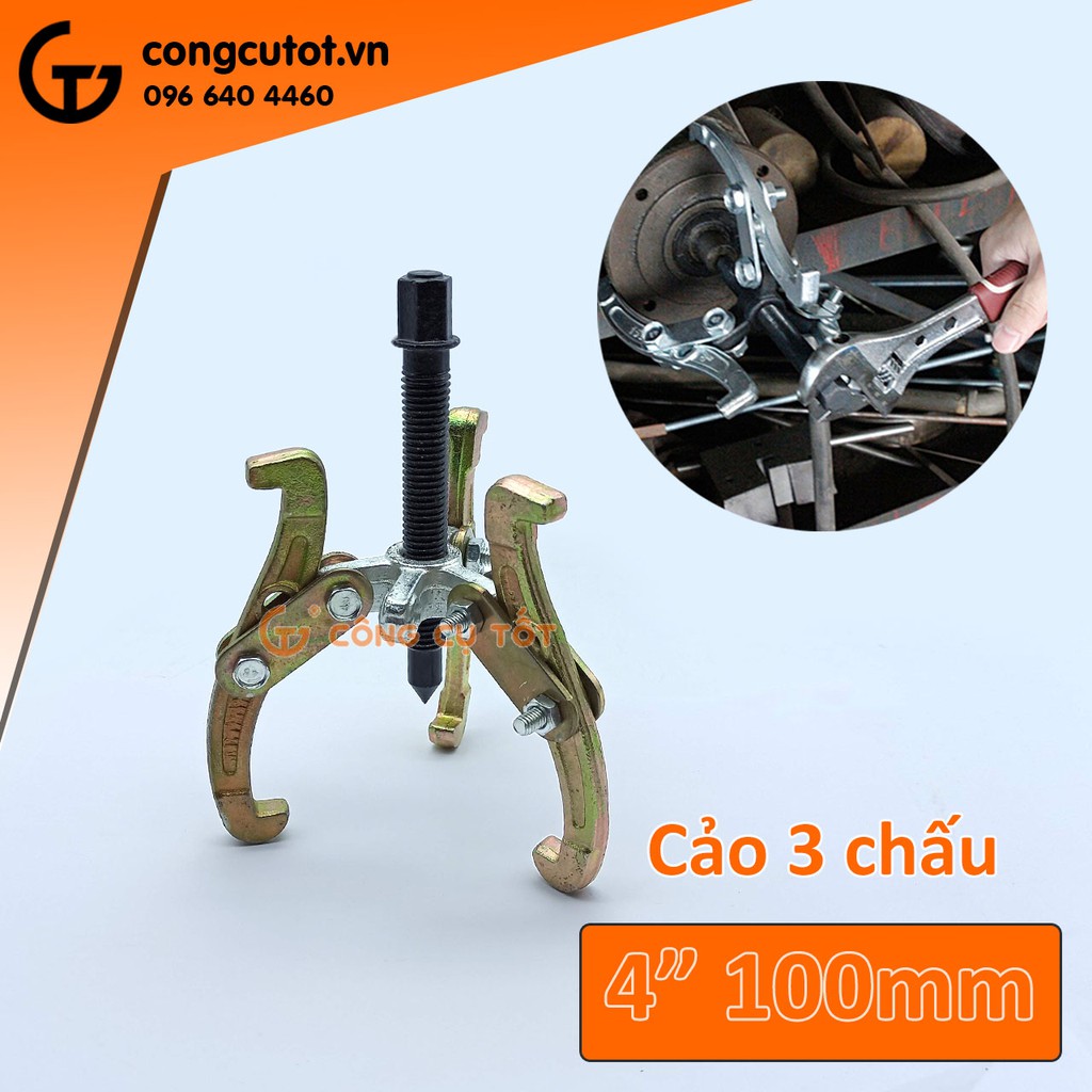 Cảo 3 chấu 4 inch 100mm