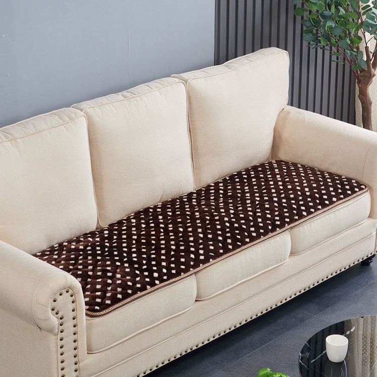 Đệm Lót Ghế Sofa Gỗ Màu Đỏ Sang Trọng