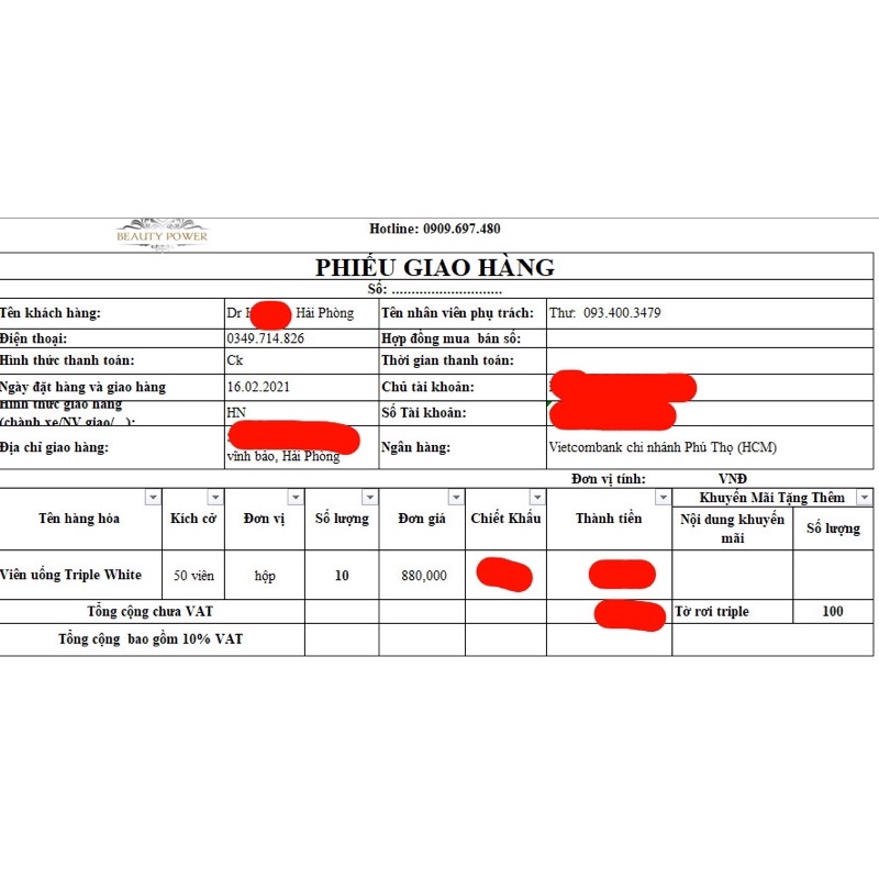 ✅ Viên Uống Triple White - Trắng Da, Chống Nắng, Giảm Thâm Nám Hộp 50 viên