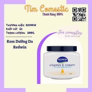 Kem dưỡng da vitamin E Úc Redwin Cream