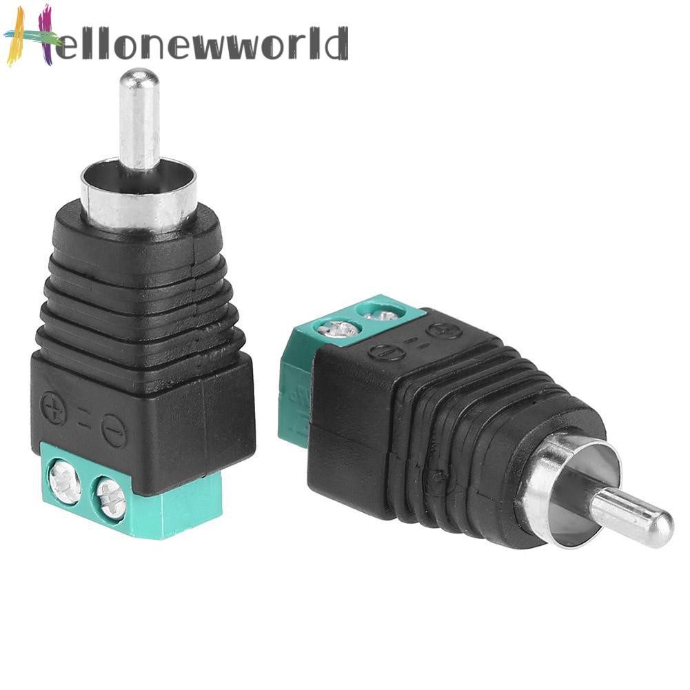 Bộ 2 Đầu Nối Dây Cáp Âm Thanh Rca