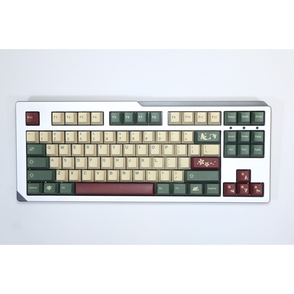 Gói phím cắm trại GMK, 129 phím keycaps Cherry Profile DYE-SUB Cá nhân hóa GMK Keycaps cho Bàn phím cơ / Bàn phím cơ chơi game
