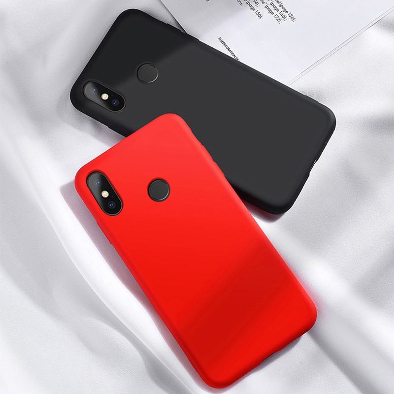 Ốp điện thoại silicone mềm phong cách đơn giản dành cho Xiaomi Mi 88se