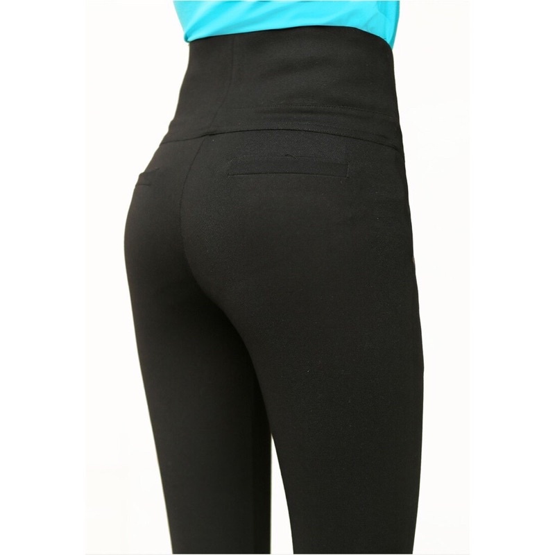 Quần legging vicci cạp cao gen bụng 11 phân