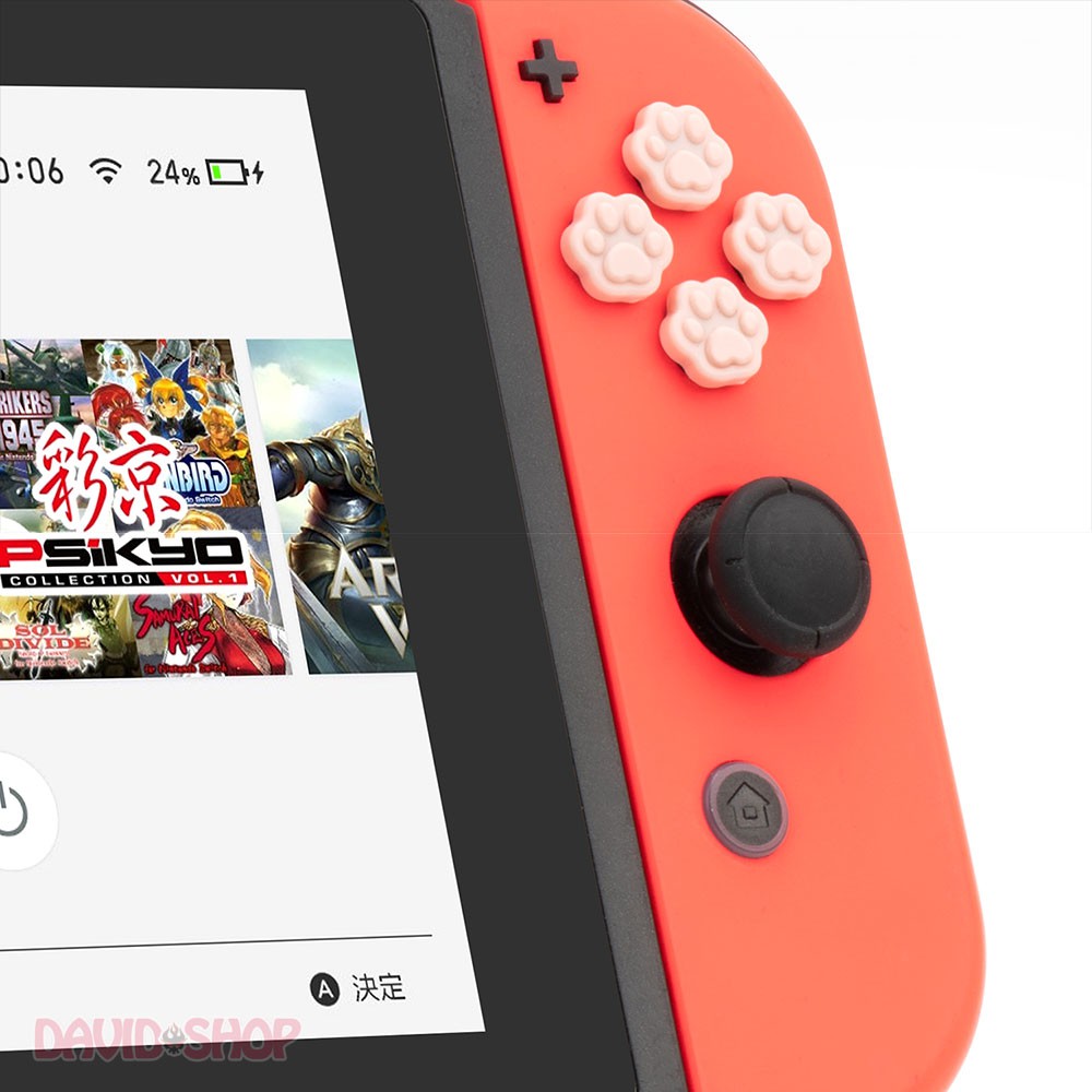 Nút bấm + D-pad dán chính hãng Geekshare cho Joy-Con - Nintendo Switch