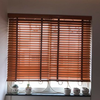 Rèm gỗ cửa sổ, rèm sáo gỗ sồi (Nhận làm mọi kích thước)