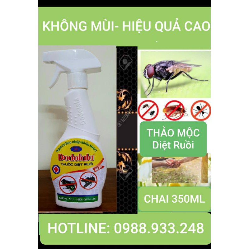 5 chai Thuốc Xịt Ruồi DODOLALA (new) chính hãng