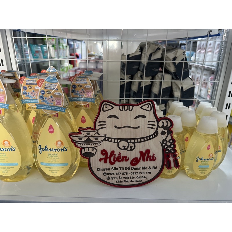 Sữa Tắm Gội Toàn Thân Em Bé Johnson Top To Toe