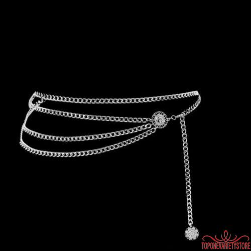 Thắt Lưng Kim Loại Nhiều Lớp Thời Trang Dành Cho Nữ