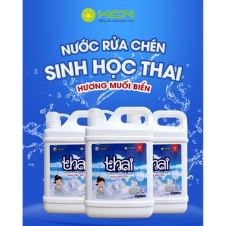 Nước rửa chén sinh học THAI an toàn cho da